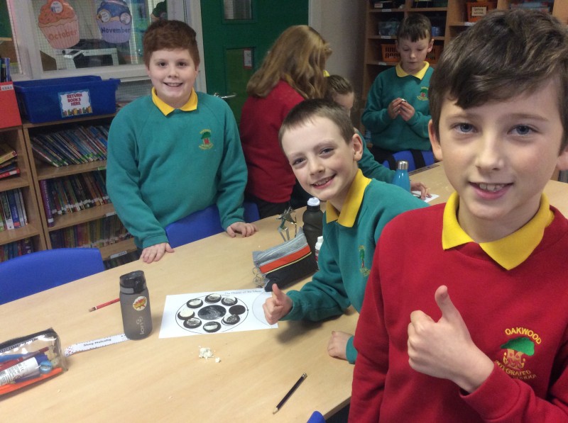 Oakwood Integrated Primary School - P6 Moon Phases
